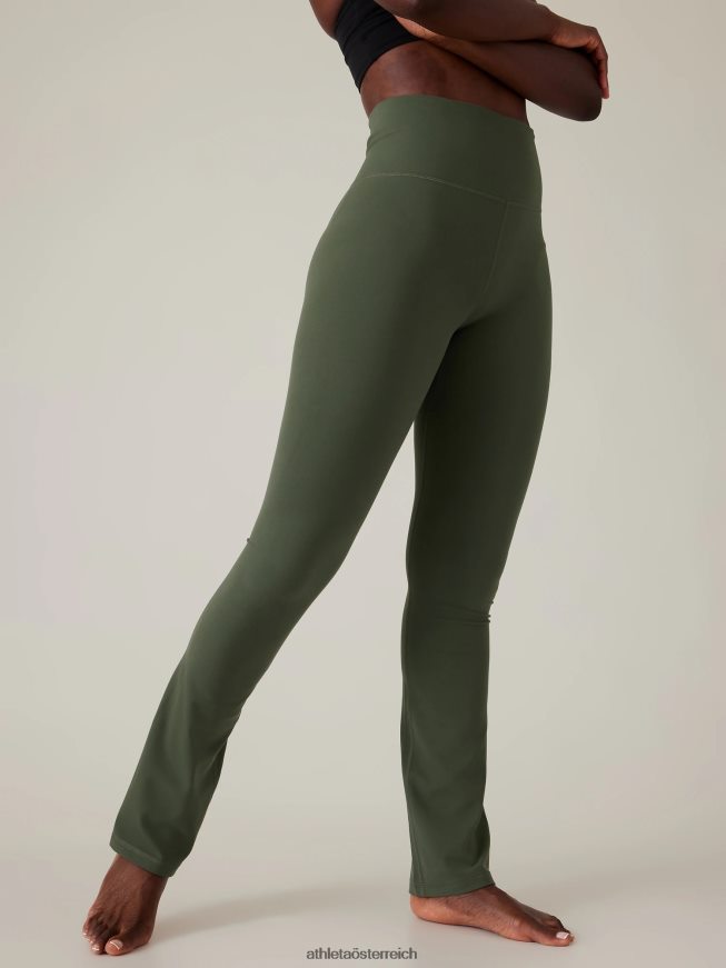 Elation-Hose mit geradem Bein Frauen Athleta tiefer Farn 82BH24102 Kleidung